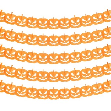 Набор ШАРИКОВ для Хэллоуина Гирлянда из тыквы Воздушные шары для Хэллоуина - 300см