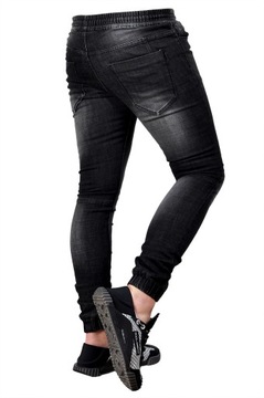 MP0090-N размер M Джинсы с манжетами МУЖСКИЕ ДЖОГГЕРЫ КОМФОРТНЫЕ ЭЛАСТИЧНЫЕ