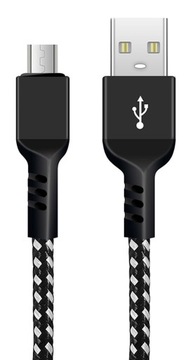 Kabel micro USB ładowarka Fast Charge 2,4A 1m