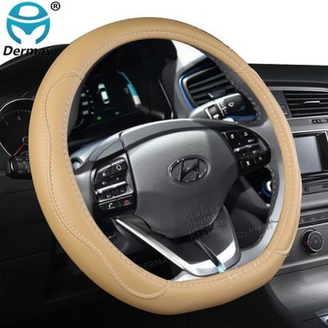 HNĚDÁ KRYT ŘÍDÍCÍ D TVAR PRO HYUNDAI IONIQ 2016 2017 2018 2019 2