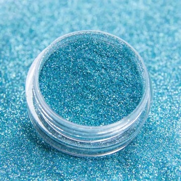 Pyłek do paznokci Shimmer Nymph turkusowy