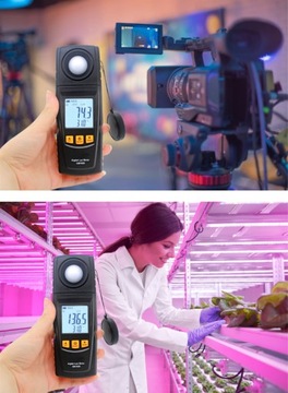 LUKSOMIERZ ŚWIATŁOMIERZ LUXOMETR NATĘŻENIE ŚWIATŁA