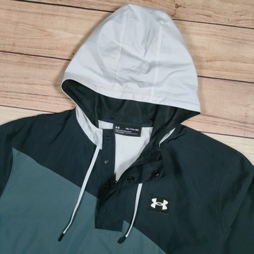 UNDER ARMOUR Kurtka Wiatrówka Męska Logowana r. XXL