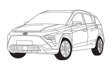 MATA BAGAŻNIKA WELUROWA HYUNDAI BAYON (2020-)