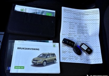 Skoda Yeti Minivan Facelifting 1.2 TSI 110KM 2017 Skoda Yeti Bezwypadkowy DSG, FV23, NAVI, Kredyt, Leasing 1.2 Benzyna, zdjęcie 27
