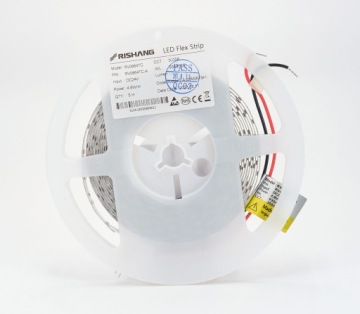 64LED Теплая лента 3000K/Ra90 4,8Вт/24В 8мм*5м GW5