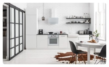 Комплект AMICA ED3765171W + AMMB25E2SGW + PG6411SRW