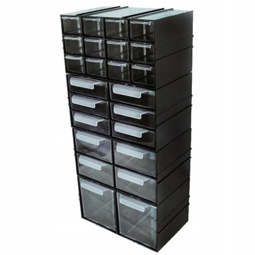 ШКАФ-ОРГАНИЗАТОР НА ВИНТАХ С 2 ЯЩИКАМИ CONGER МОДУЛИ