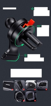 UCHWYT NA TELEFON ŁADOWARKA INDUKCYJNA 15W QC3.0