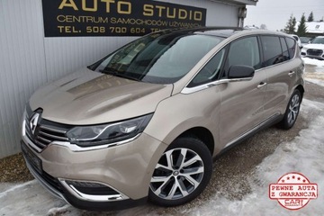 Renault Espace V Van 1.6 Energy dCi 160KM 2016 Renault Espace Skora7FoteliDVDPanoramaFull LEDNaviKameraAsystentyAmbiente