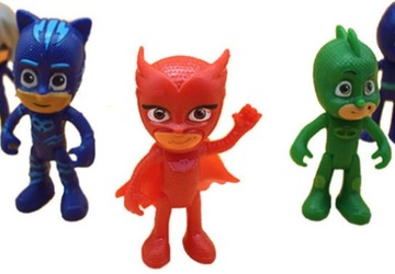 НАБОР ФИГУРОК PJMASKS PJMASKS PJMARS ИГРУШКА 6 СКАЗОЧНЫХ ФИГУРОК