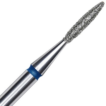 Staleks Frez Diamentowy Płomyk Ostry Niebieski FA11B016/8