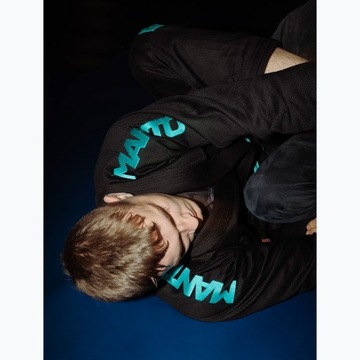 GI к бразильскому джиу-джитсу Manto x5 Black/Turquoise A0
