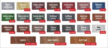 Металлический гараж, зал 9x6 Blaszak