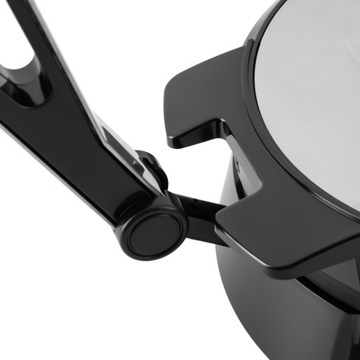 Новая блинница - серебристая и черная.