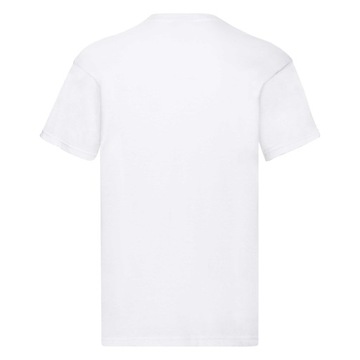 Мужская футболка Fruit of the Loom ORIGINAL с круглым вырезом, белая, XL