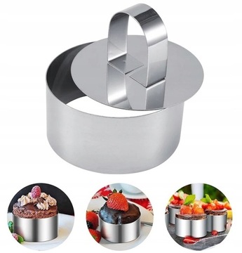 KingHoff Формы для тартара и салата 3 шт KH-4610