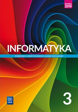 Informatyka klasa 3 podręcznik Z/P Jochemczyk WSiP