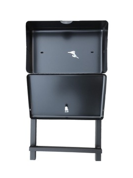 Металлический ящик для кладбища с рамкой.