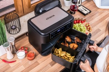 ФРИТЮРНИЦА 2 КОРЗИНЫ 8 Л/2500 ВТ 4 ПРИБОРА В 1