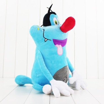 36 см плюшевый мультфильм «Огги и тараканы» с толстым котом