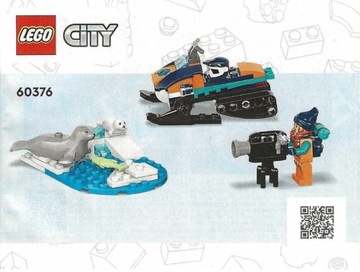 LEGO INSTRUKCJA z zestawu CITY 60376 (25g)