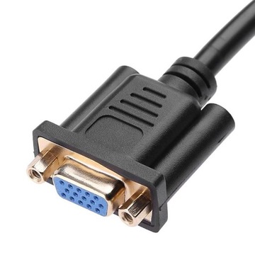 (24 5) Męski na VGA żeński 15-pinowy komputer PC