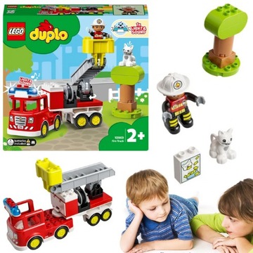 LEGO Duplo 10969 Wóz strażacki PREZENT DLA 2 LATKA