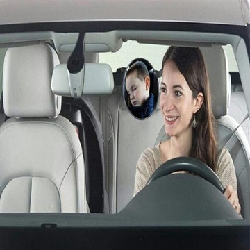 ЗЕРКАЛО ДЛЯ НАБЛЮДЕНИЯ ЗА РЕБЕНКОМ ВО ВРЕМЯ ПУТЕШЕСТВИЯ В ЗАДНЕМ ПОДГОЛОВНИКЕ АВТОМОБИЛЯ