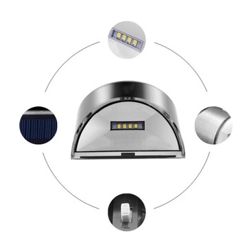 СВЕТОДИОДНАЯ СОЛНЕЧНАЯ ЛАМПА НАРУЖНАЯ НАСТЕННАЯ ЛАМПА САДОВЫЙ ФАСАД НАСТЕННЫЙ СВЕТИЛЬНИК