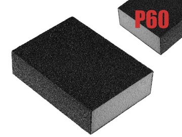KLOCEK KOSTKA GĄBKA ŚCIERNA BLOK ŚCIERNY GR.60