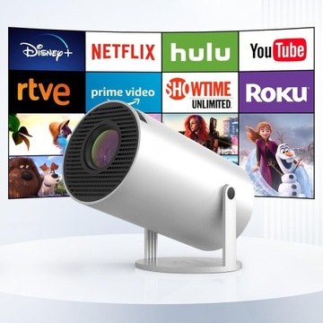 МИНИ-ПОРТАТИВНЫЙ ПРОЕКТОР FULL HD 1080P ПОВЕРНУТЫЙ НА 180°