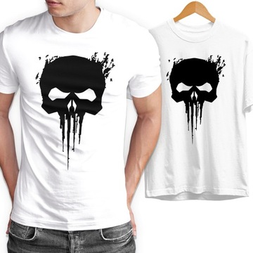 Męska KOSZULKA T-shirt Różne Wzory PUNISHER - S
