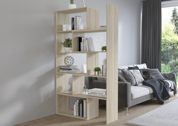 КНИЖНЫЙ ШКАФ TORA 02 - 125 x 33 x 188 - OTITO HOME