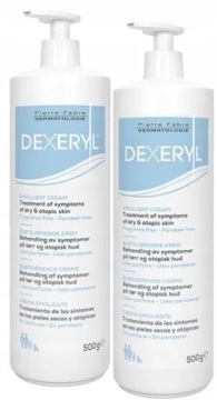 Zestaw DEXERYL AZS krem ochronny skóra bardzo sucha 500 g 2 szt