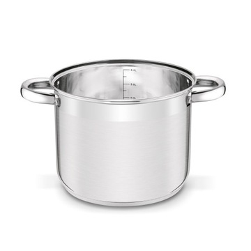 НАБОР ПОТС индукционный 3x БОЛЬШАЯ кастрюля 6,5/8/10л