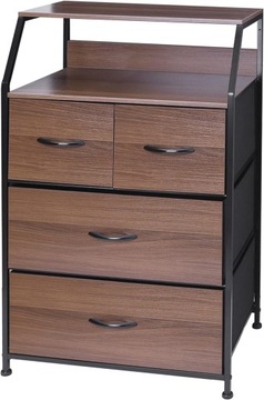 Komoda z szufladami do sypialni Meerveil 60 x 39 x 96 cm