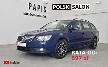 Skoda Superb II Outdoor 1.4 TSI 125KM 2014 Skoda Superb SalonPL Active Klimatyzacja Tempo...