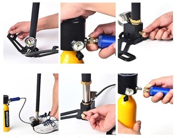 НАБОР ДЛЯ ДАЙВИНГА 0,5 Л БАЛЛОН НАСОС ПОВОДОК СУМКИ