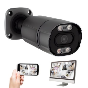 Venkovní Kamera Dual Light Tubová Ip PoE 8MPX Hq Zoom Pl DVX LT8B Pro