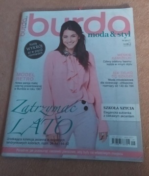 Burda mod &styl 9/2017 zatrzymać lato