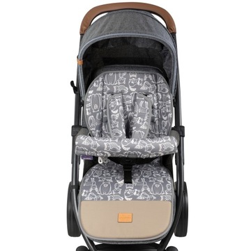 Dwustronna WKŁADKA DO WÓZKA SPACERÓWKI ZESTAW