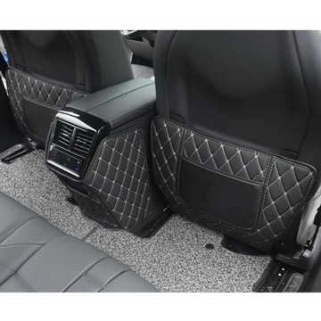 Tonlinker 3 sztuk PU skórzane oparcie-5532