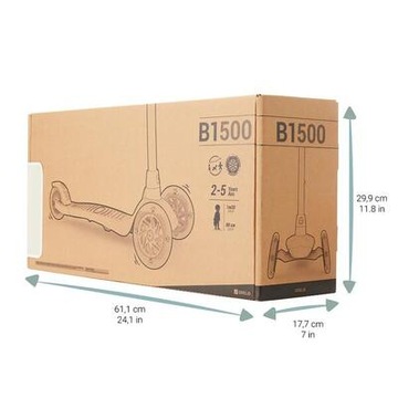 Самокат трехколесный детский Oxelo B1 500