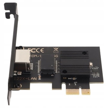 СЕТЕВАЯ КАРТА 2,5 ГБ/С 1 ГБ/С 100 МБ/С PCIE ДЛЯ СИСТЕМЫ WIN 7/8/10/11