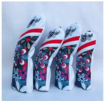 Набор защитных чехлов для клюшек для гольфа, 4 шт.