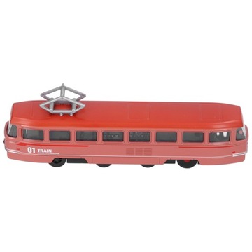 Модель игрушечного автобуса диаметром 6 см