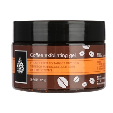120g Coffee Exfoliating Scrub Gel For Face Body