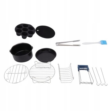 АКСЕССУАРЫ ДЛЯ АЭРОФРИТЮРНИЦЫ ДЛЯ ФРИТЮРНИЦЫ ДЛЯ ТОРТОВ, 13 ШТ.