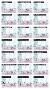 ДЕТСКАЯ КРОВАТЬ 200/90 ДВУСПАЛЬНАЯ - РОЗОВАЯ